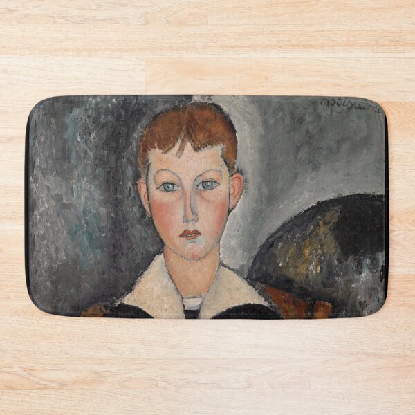 Item preview, Boy in Sailor Suit by Amedeo Modigliani: École de Paris Portrait Print designed and sold by artofuniverse.