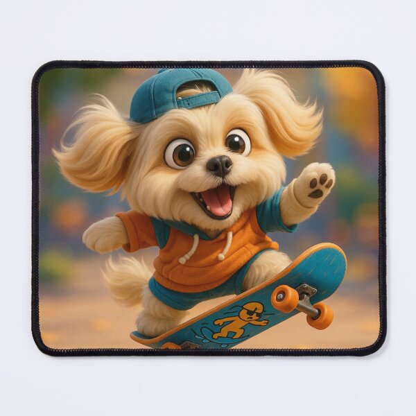 Item preview, Skater Lhasa Apso designed and sold by Sillytoe.