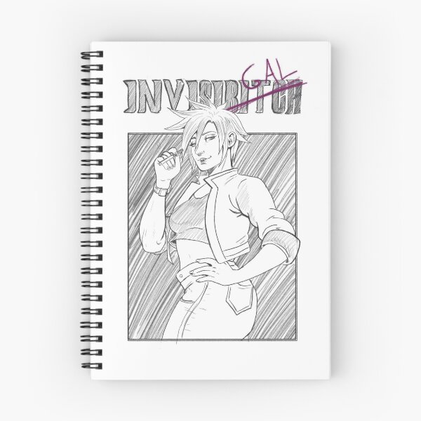 Item preview, Invisigal -BlackLines - Dispatch designed and sold by 2B-Store.