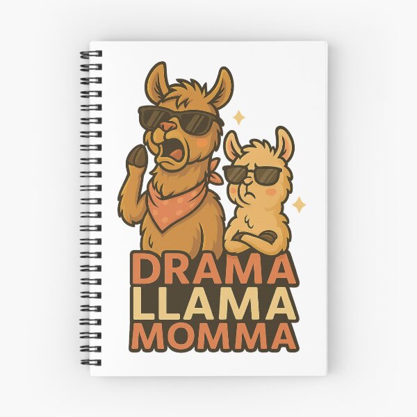 Aperçu de l'œuvre Maman lama, un drame pour ados créée et vendue par Creative-Curios.