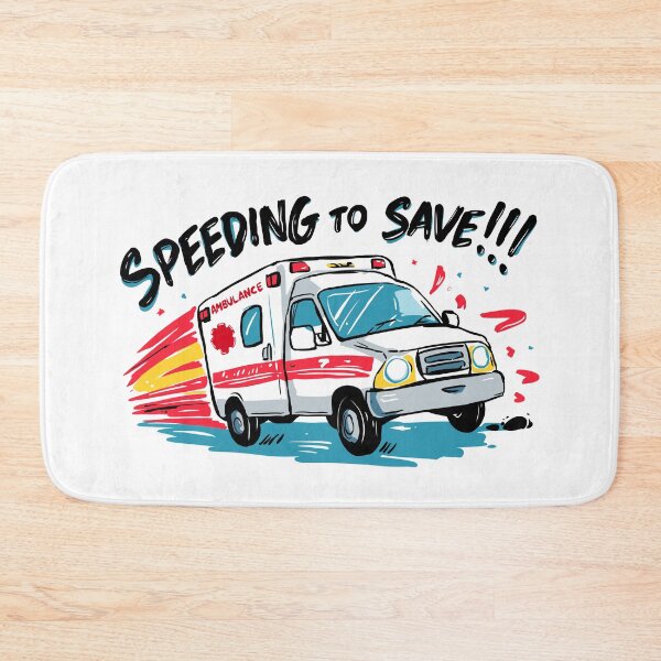 Item preview, Artistic Ambulance in Motion - Speeding to Save !!! designed and sold by MartynaKanik.