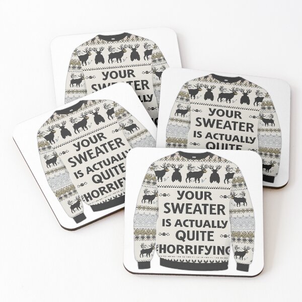 Item preview, Your Ugly Sweater Is Actually Quite Horrifying designed and sold by allogy.