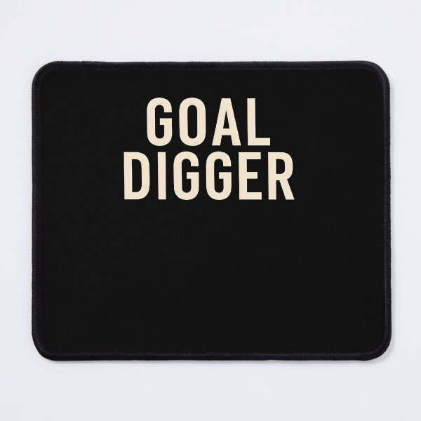 Item preview, Funny Soccer Goal Digger Text Design designed and sold by MimsTees.