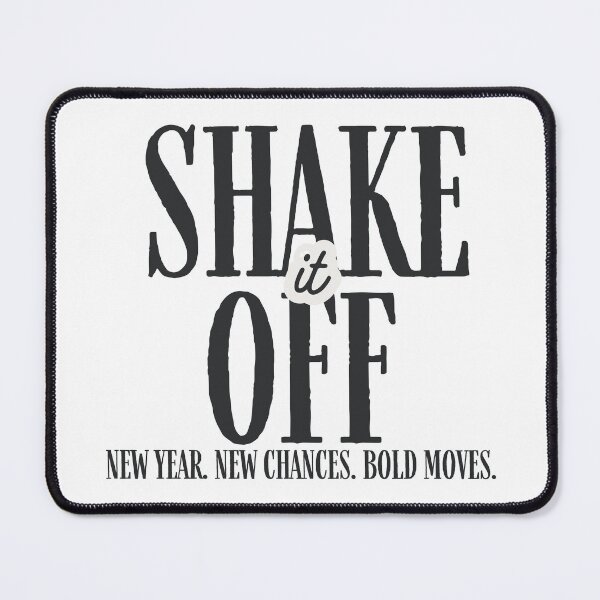 Item preview, Shake It Off | Bold New Year Motivation Quote designed and sold by HAPPICHEST.