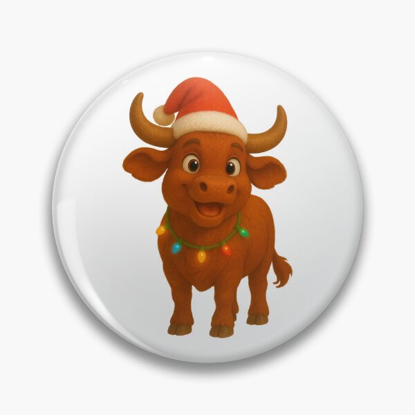 Item preview, Christmas Senepol Cow designed and sold by Sillytoe.