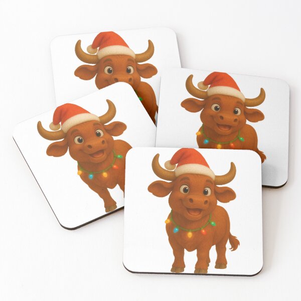 Item preview, Christmas Senepol Cow designed and sold by Sillytoe.