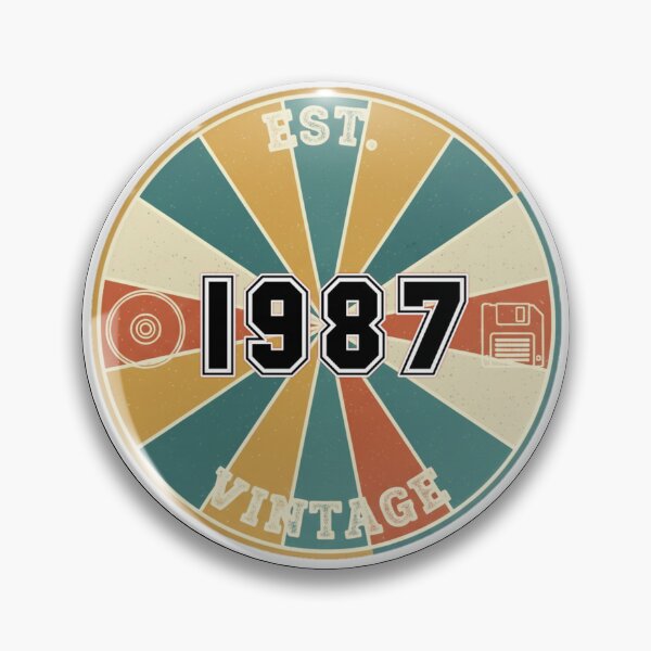 Item preview, 1987 vintage designed and sold by WednesdayAndYou.