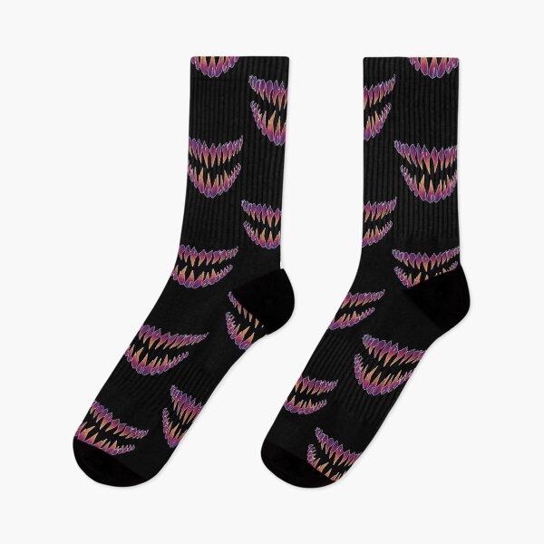 Item preview, Neon Gradient Monster Teeth - Evil Grin designed and sold by Cust-tshirts.