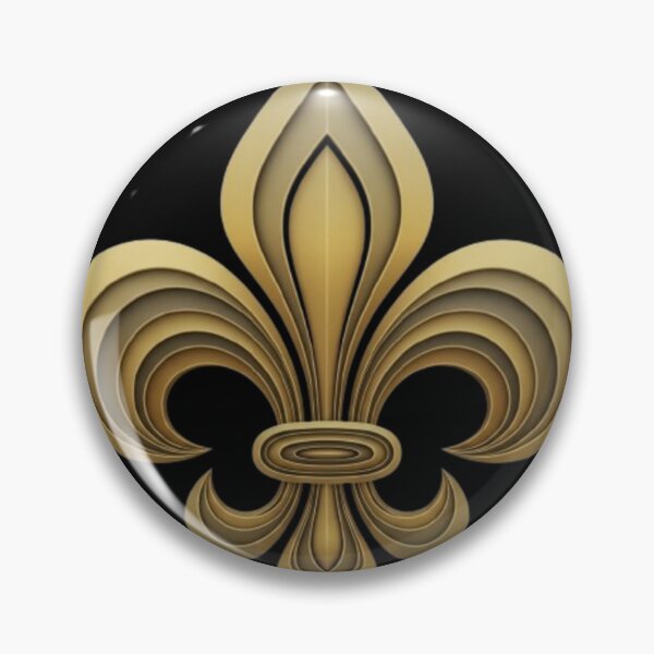 Item preview, Fleur De Lys Abstract Ornamental Contemporary French Fusion Symbol designed and sold by ProjectNoah.