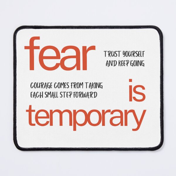 Item preview, Fearless Courage | “Fear is Temporary, Courage is Forever” designed and sold by HAPPICHEST.