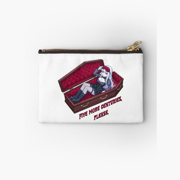 Item preview, Five More Centuries Please: Sleeping Vampire in Coffin designed and sold by SkinnyFlatWhite.