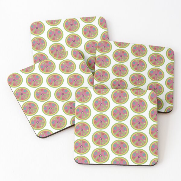 Item preview, vintage groovy peace sign and flowers designed and sold by radgoodies.