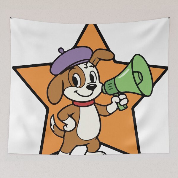 Item preview, Retro Director Dog - Vintage Star Artist Sticker designed and sold by Cynthia8a.
