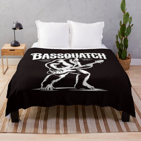 Item preview, Bassquatch Bass Guitar – Mythical Bassist Bigfoot Meme designed and sold by Redgiant87x.