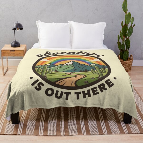 Item preview, Adventure is out there mountain landscape designed and sold by LuloCreative.