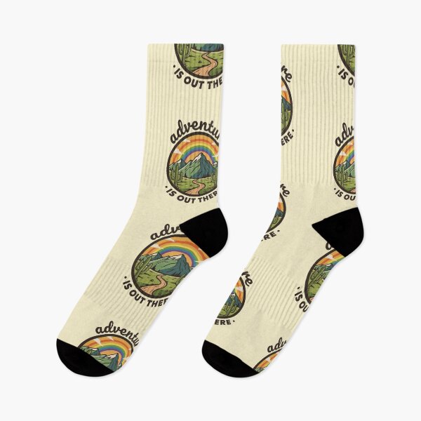 Item preview, Adventure is out there mountain landscape designed and sold by LuloCreative.