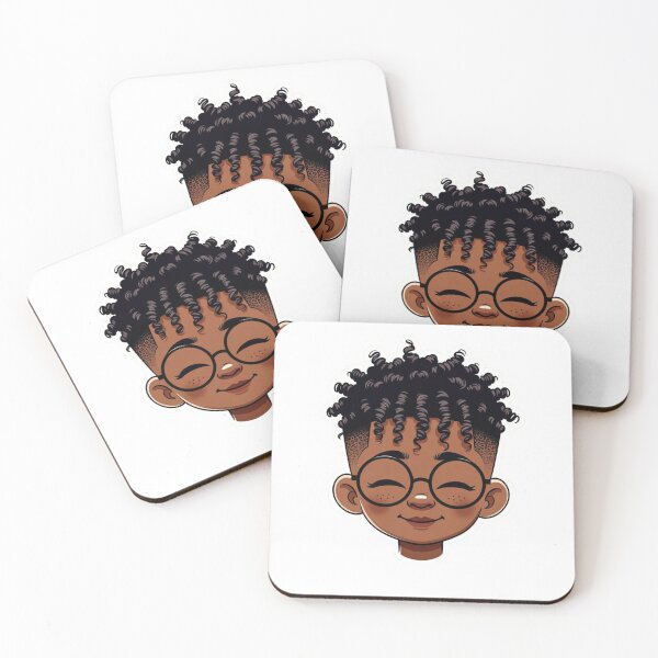 Item preview, Black Excellence 2026 Leopard Print Afro Boy designed and sold by GrumpySableye.