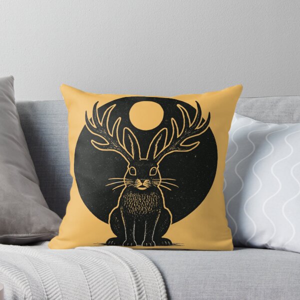 Item preview, Jackalope Under the Moon designed and sold by CryptidOutfittersCo.