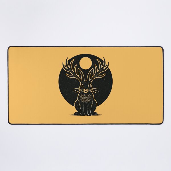 Item preview, Jackalope Under the Moon designed and sold by CryptidOutfittersCo.