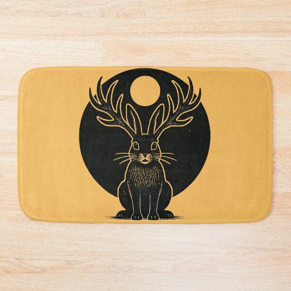 Item preview, Jackalope Under the Moon designed and sold by CryptidOutfittersCo.