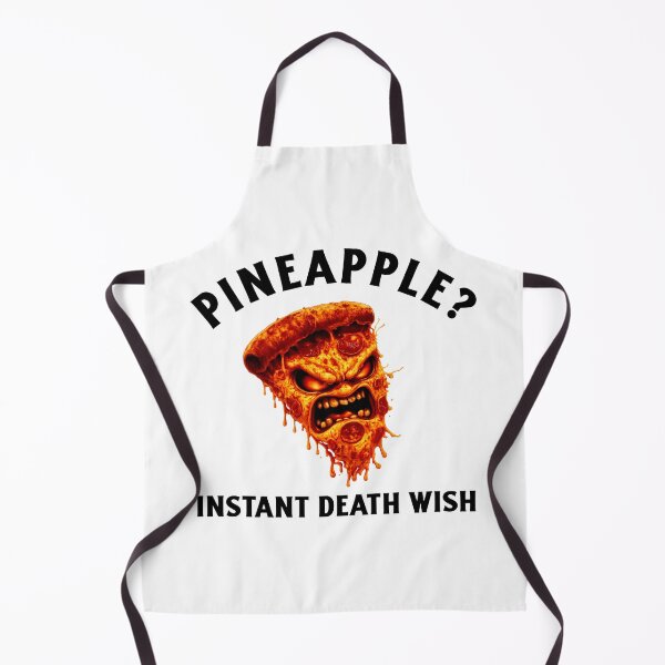 Item preview, Pineapple on Pizza? Instant Death Wish – Angry Pizza Rage designed and sold by DigiWoosh.