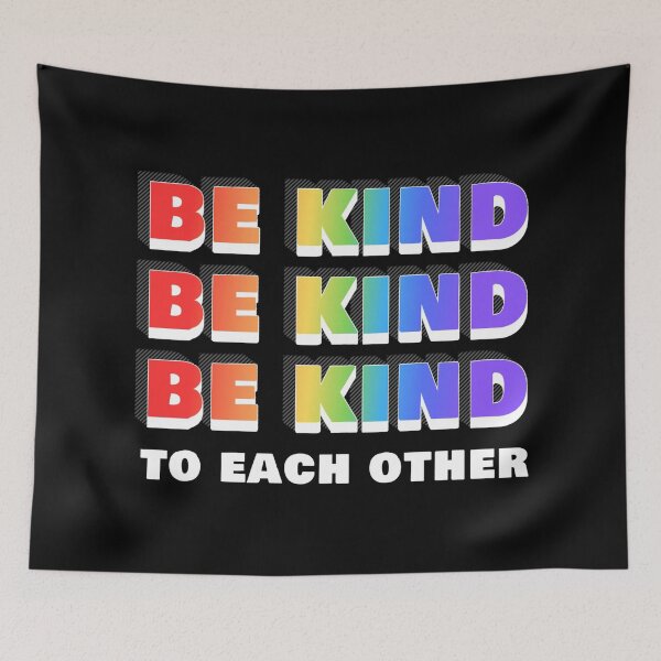 Item preview, Be Kind To Each Other - for dark backgrounds designed and sold by mmrees.