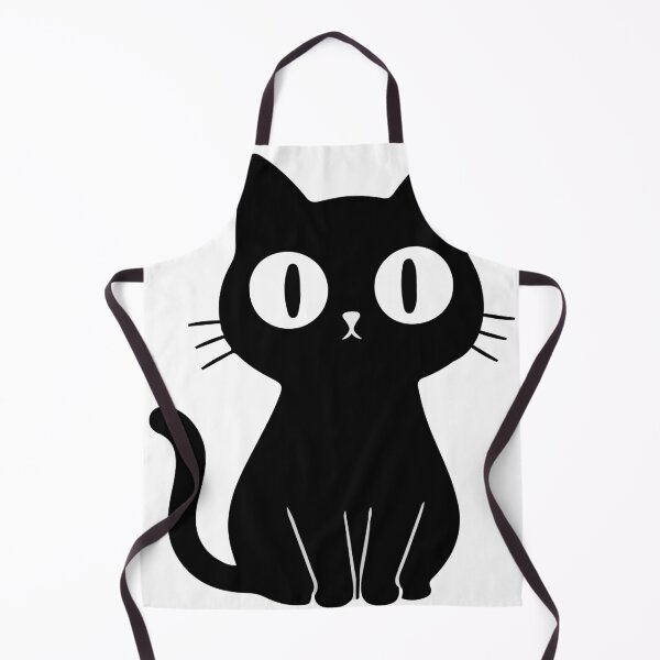 Artikelvorschau, Minimalistische Kawaii-Schwarze Katze – Niedlicher Void-Cat-Kunstaufkleber entworfen und verkauft von Cynthia8a.