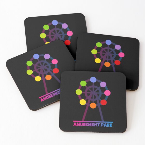 Item preview, Colorful Ferris Wheel Art designed and sold by NNAANN.