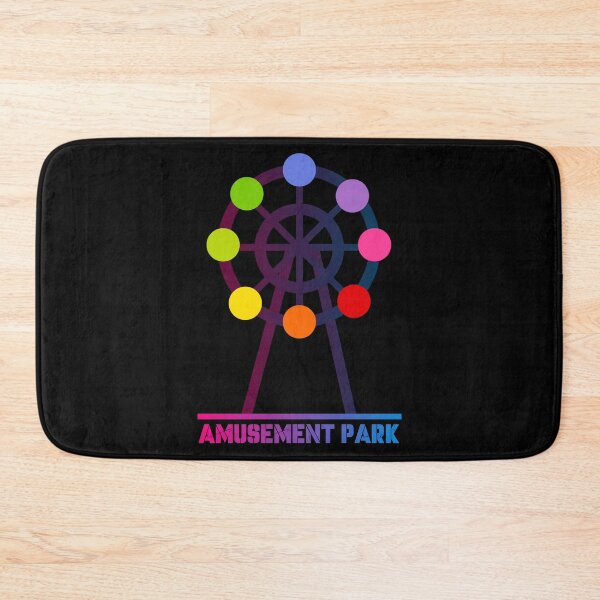 Item preview, Colorful Ferris Wheel Art designed and sold by NNAANN.