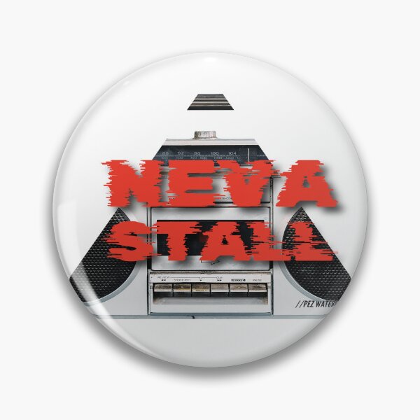 Item preview, 'Neva Stall Boombox' - Neva Stall Collection - Lyric Merch designed and sold by Pez Waters.