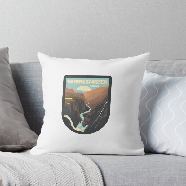 Item preview, Vøringsfossen Waterfall, Hardanger Norway designed and sold by TheLofotenStore.