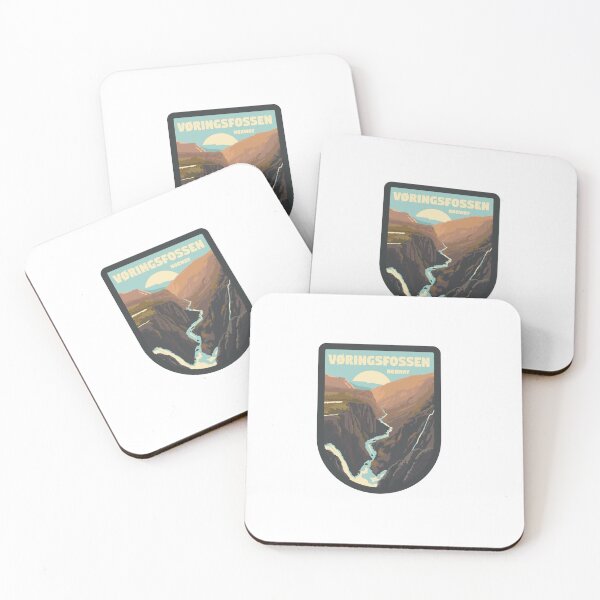 Item preview, Vøringsfossen Waterfall, Hardanger Norway designed and sold by TheLofotenStore.