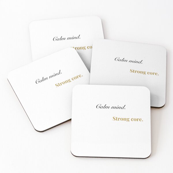 Item preview, Strong Core – Elegant Minimalist Word Design designed and sold by Kindloom.