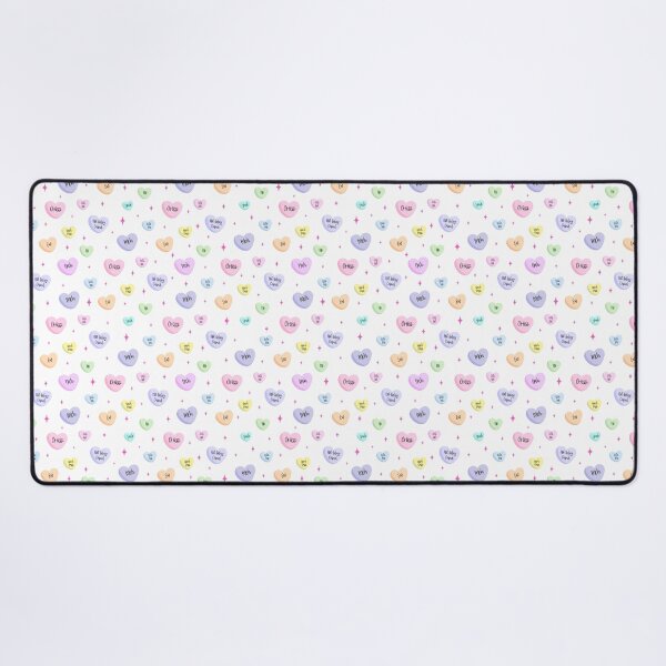 Item preview, Anti-Valentines Pattern (Light With Pink Stars) designed and sold by JMDesignHouse.