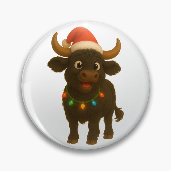 Artikelvorschau, Weihnachtliche walisische schwarze Kuh entworfen und verkauft von Sillytoe.