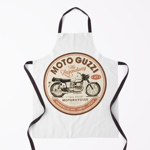 Item preview, Vintage Moto Guzzi V7 Legendary Motorcycle Tin Sign Design designed and sold by CharlieDesings.
