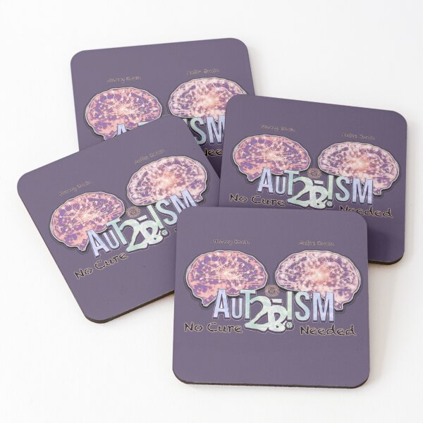 Item preview, Aut-2B-ism Brain graph designed and sold by Cyth3.
