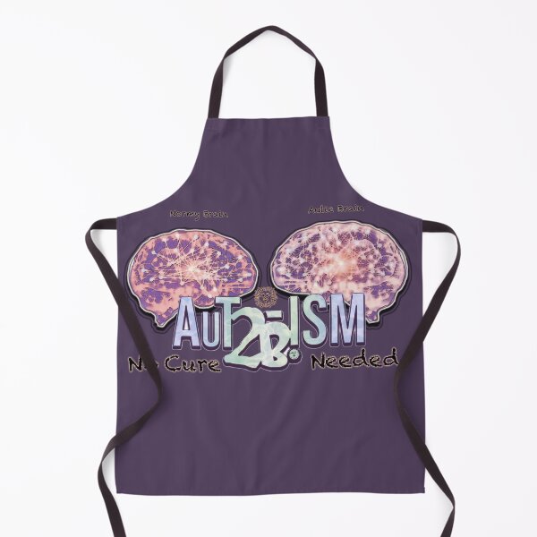 Item preview, Aut-2B-ism Brain graph designed and sold by Cyth3.