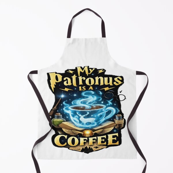 Item preview, Funny Harry Potter Coffee Patronus Vertical Wizard Design designed and sold by FernandsOficial.