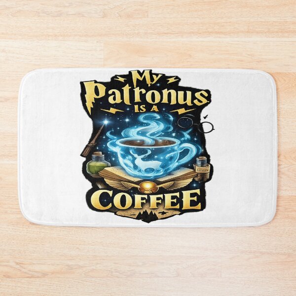 Item preview, Funny Harry Potter Coffee Patronus Vertical Wizard Design designed and sold by FernandsOficial.