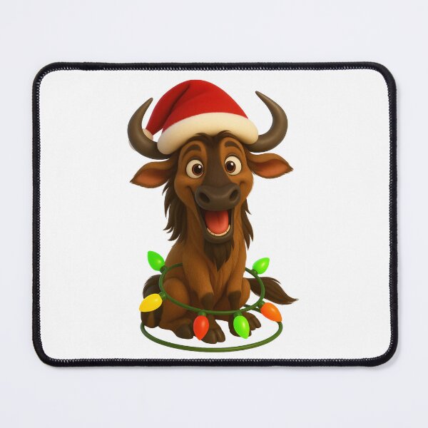 Item preview, Christmas Wildebeest designed and sold by Sillytoe.