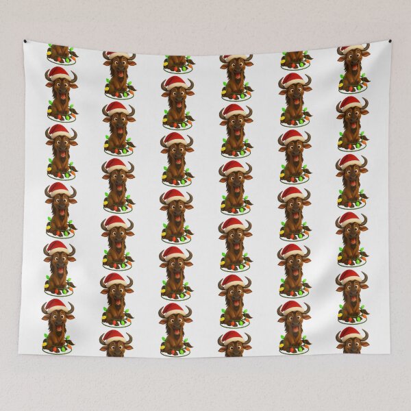 Item preview, Christmas Wildebeest designed and sold by Sillytoe.