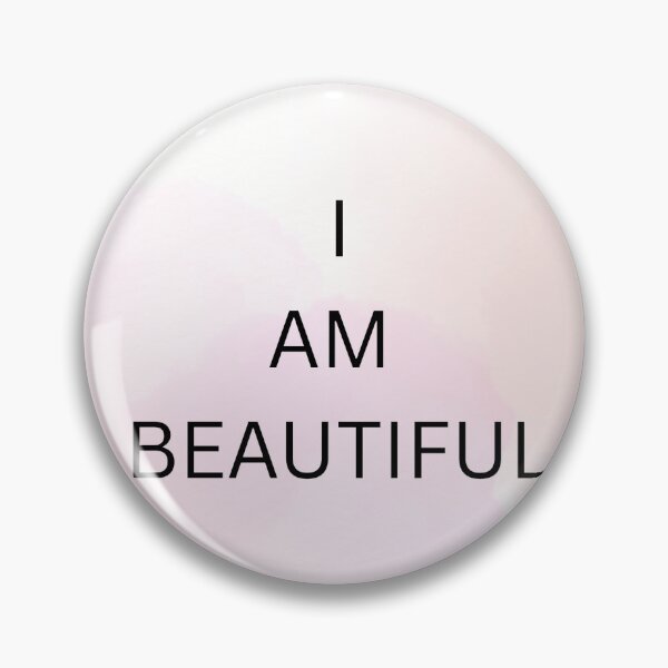 Item preview, I AM BEAUTIFUL - Positive Affirmation  designed and sold by RoyalByKeke.