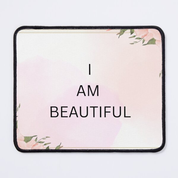 Item preview, I AM BEAUTIFUL - Positive Affirmation designed and sold by RoyalByKeke.