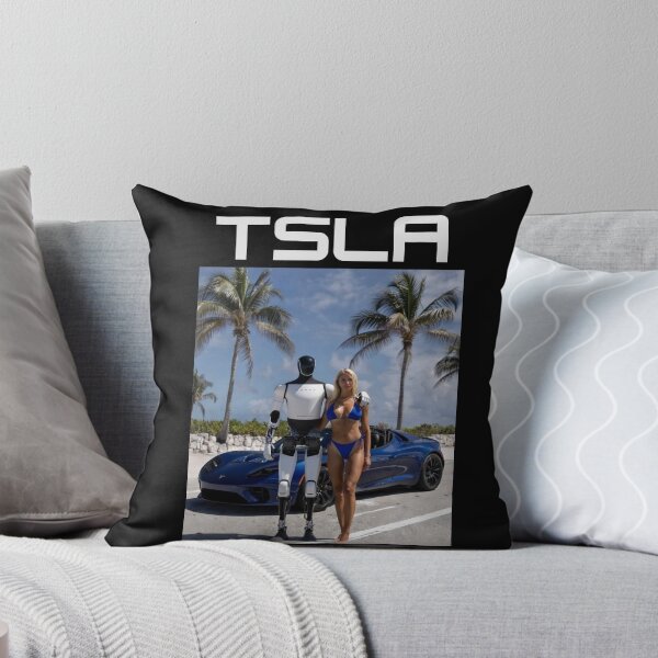 Item preview, Tesla humanoid robot art designed and sold by TEEJAMBOREE.