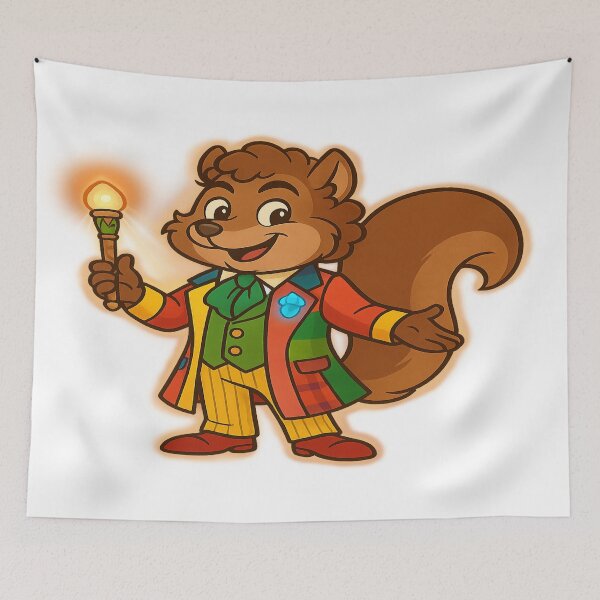 Item preview, Dr Squirrell - The Sixth Regeneration designed and sold by SecretSquirrellDesigns.