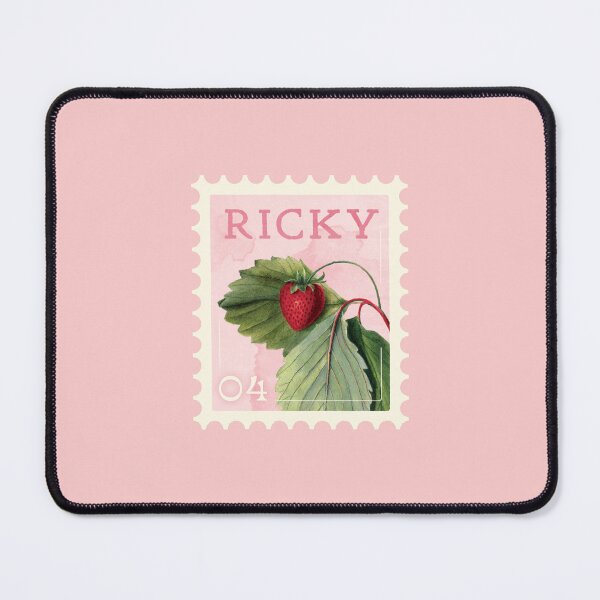 Item preview, Ricky Shen Vintage Pink Strawberry Letter Stamp - ZEROBASEONE designed and sold by dreammindnight.