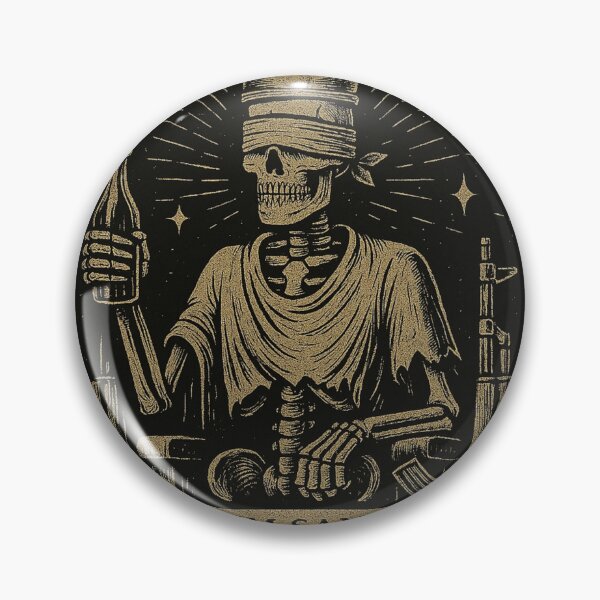 Item preview, The Tyrant Tarot Card – Imperium Sanguinis | Skeleton Crowned Ruler | Gothic Occult Vintage Illustration designed and sold by Youpiworld.