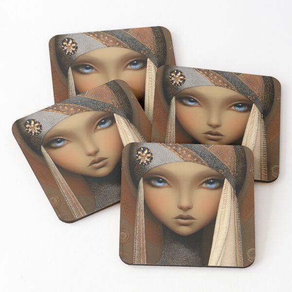 Item preview, Elegant Portrait of a Mystic Figure designed and sold by Artessie.