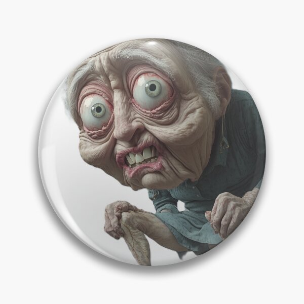Item preview, Hilariously Scary Granny Design designed and sold by Kat's Design Hub.